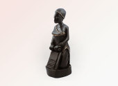 Ebony Lady Washer Statue