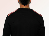 MICOBI Black long sleeve fitted tee
