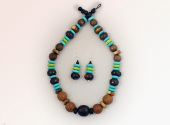 African Necklace And Earring Set