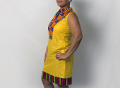 Ghanaian Kenete dress