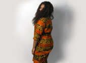 Ghanaian Batik Dress